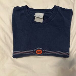 Nike Dark Blue Crew Neck Tee